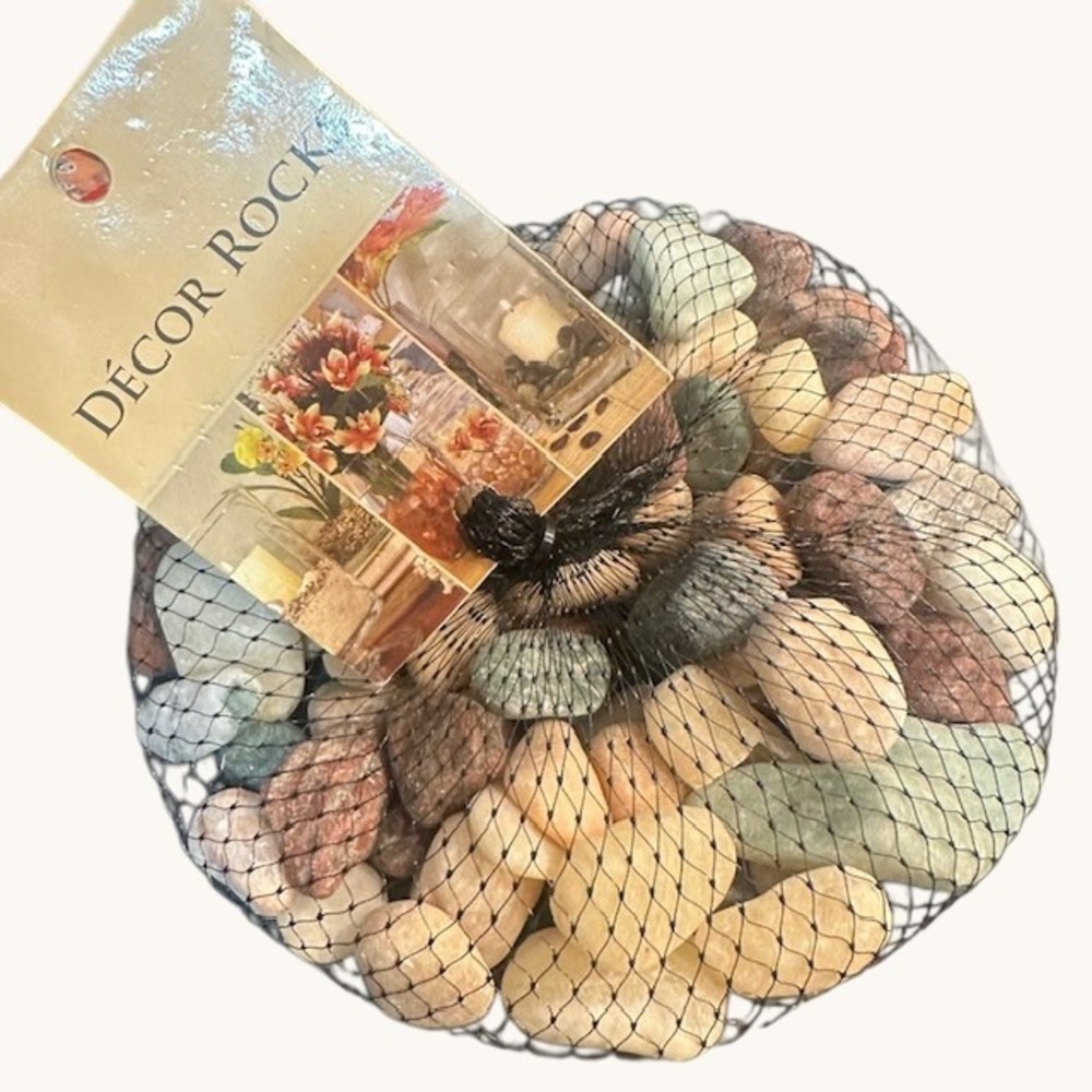 Decor Rocks Country Mix 2lb Natural Pebbles‎ Floral Arrangement Craft Fountain